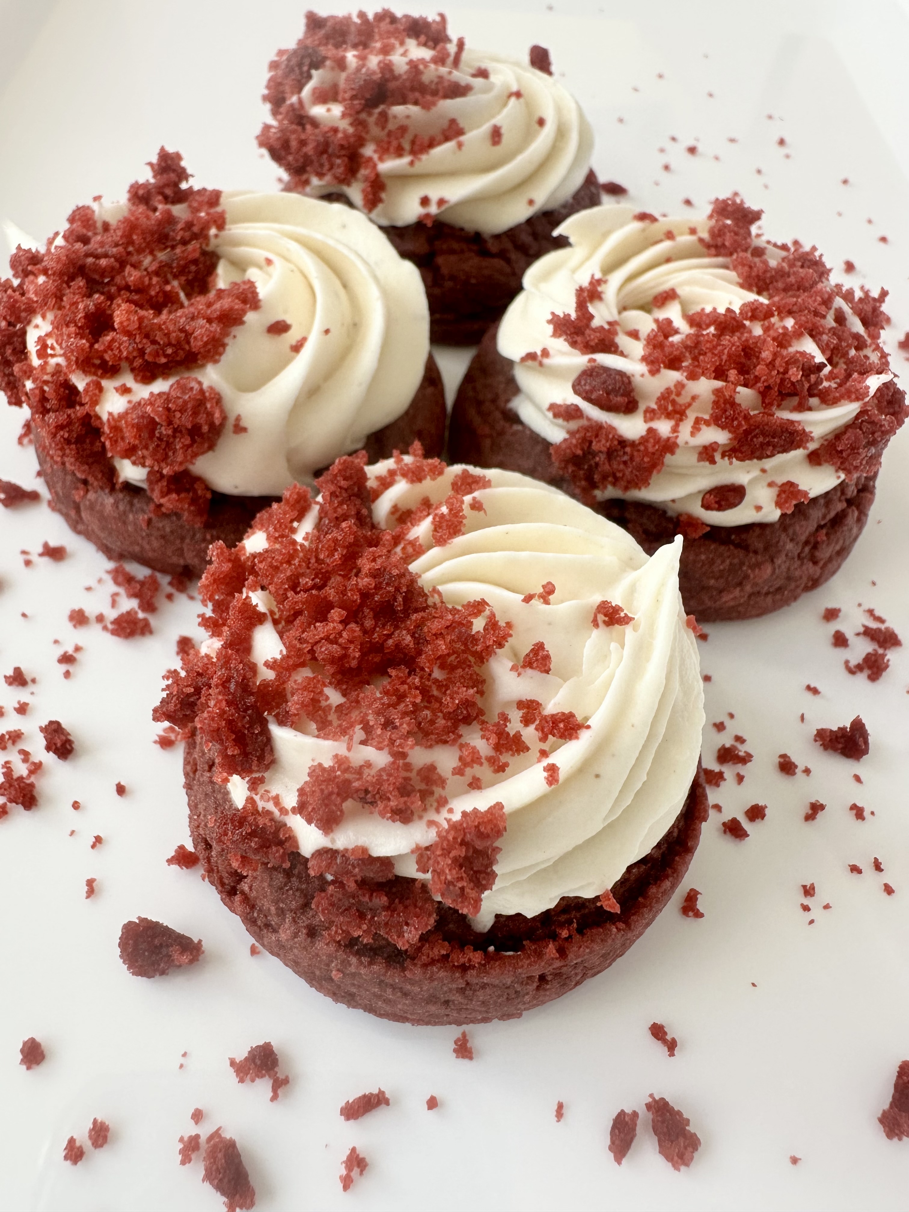 Red Velvet Cupcake Cookie