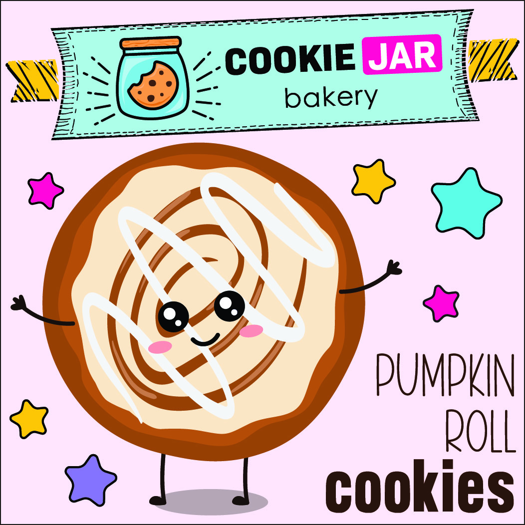Pumpkin Roll Cookie