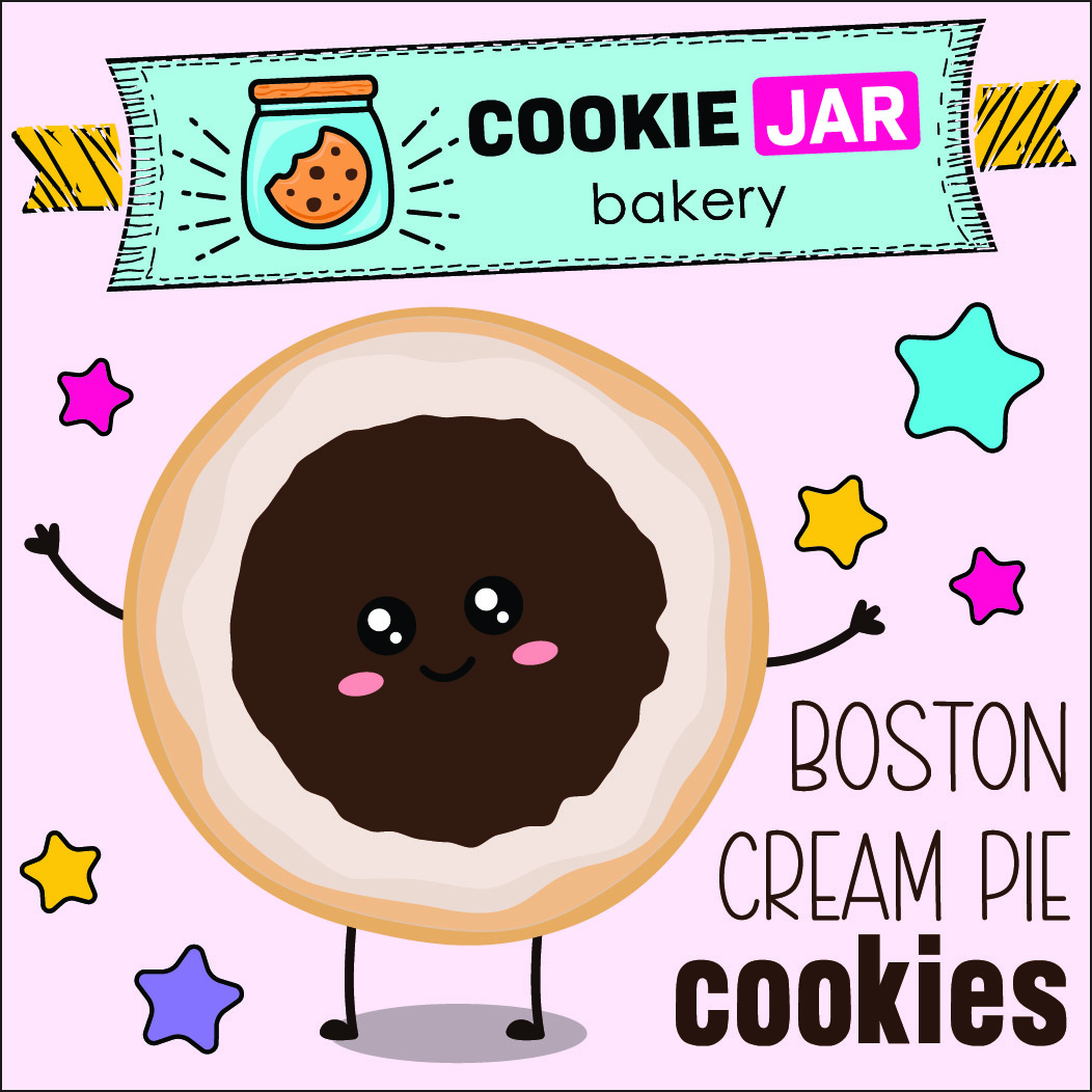 Boston Cream Pie Cookie