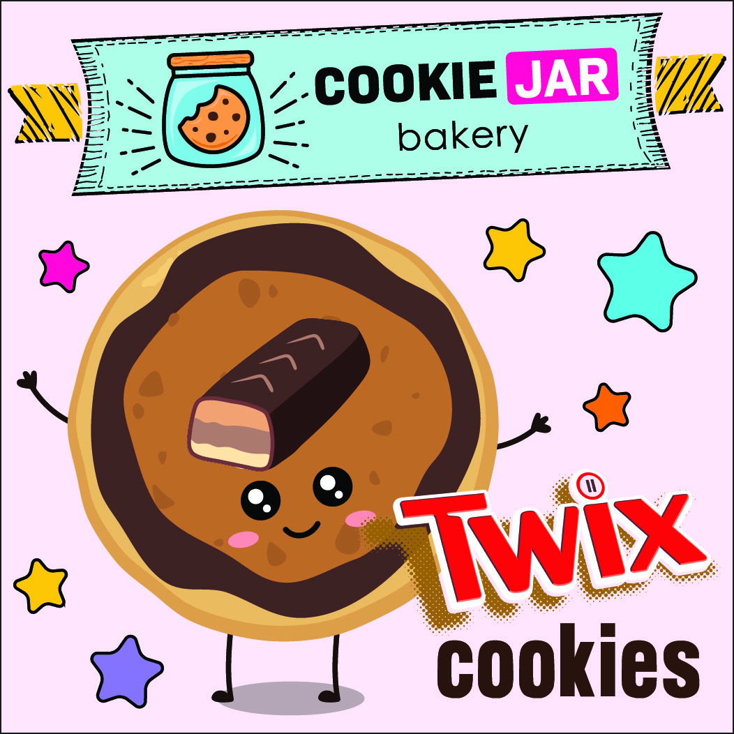 Twix Cookies
