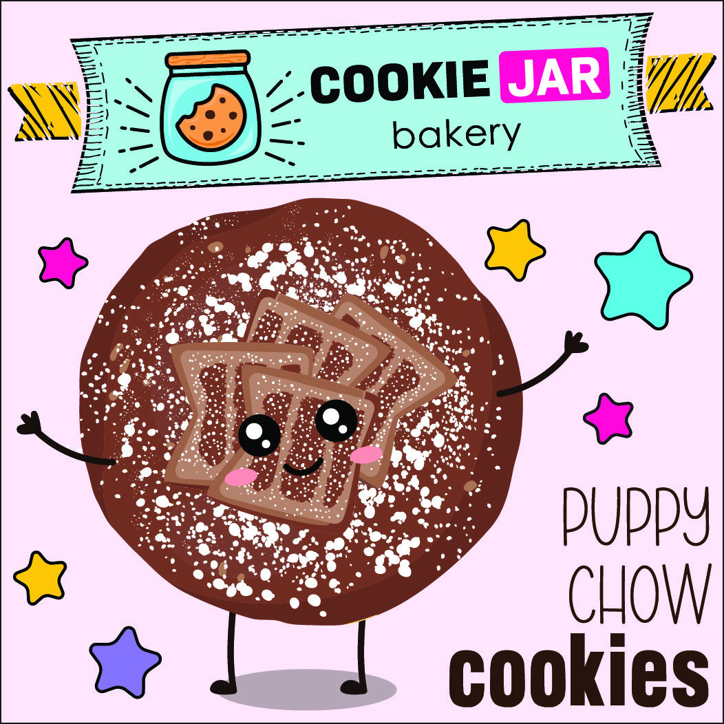 Puppy Chow Cookies