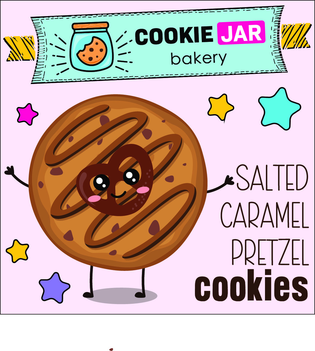 Salted Caramel Pretzel Cookie