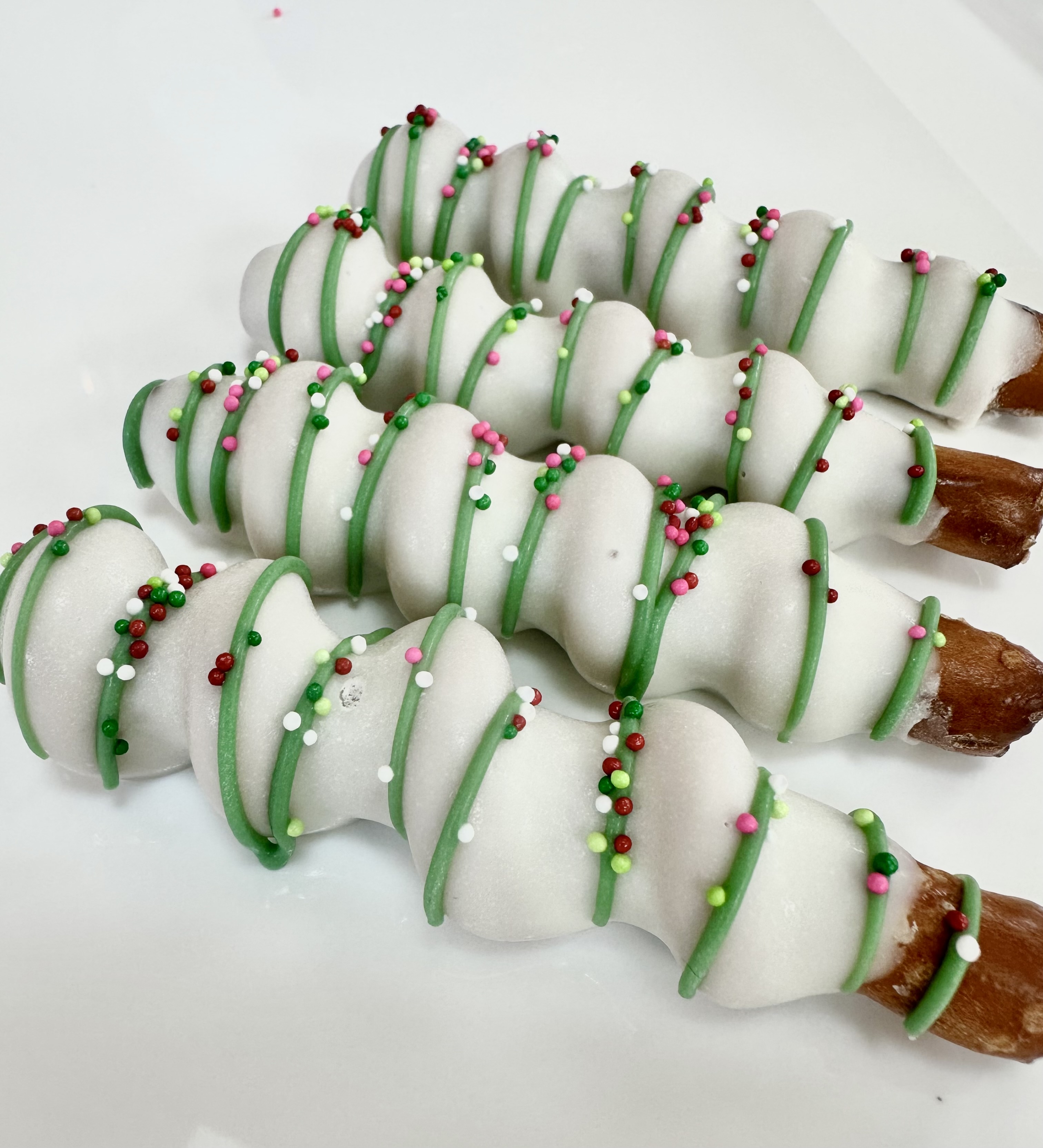 Caramel Wrapped Chocolate Dipped Pretzels