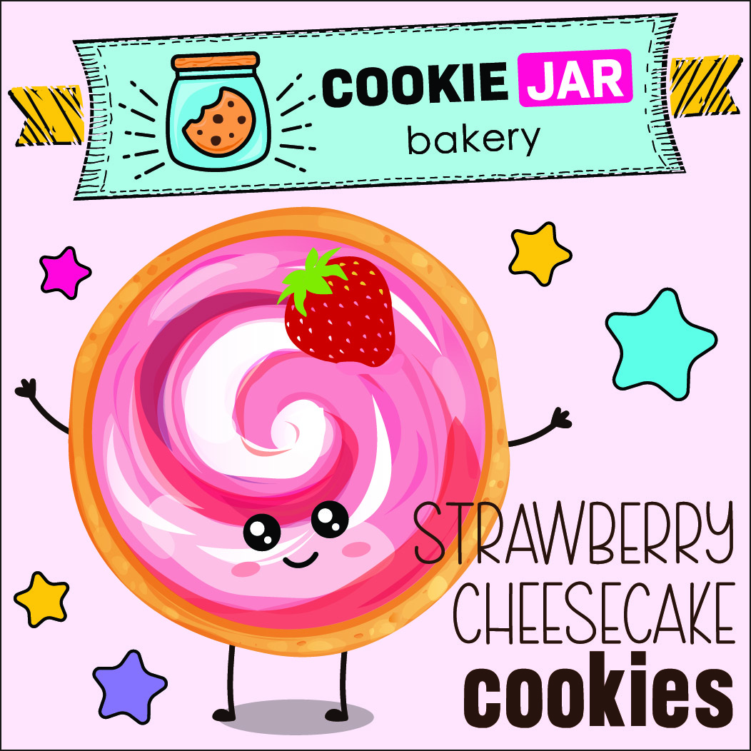 Strawberry Cheesecake Cookie