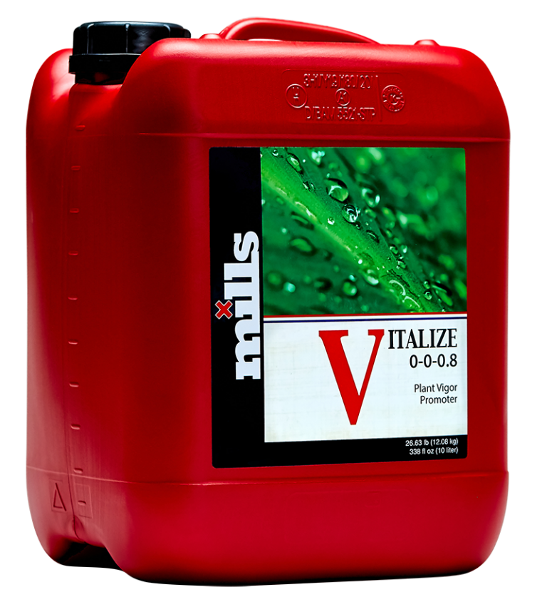 Mills Vitalize 0-0-0.8 Plant Promoter - Growth, Stress