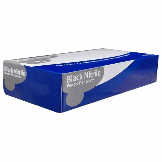 Black Nitrile Gloves