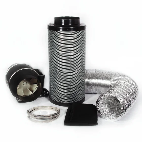 Twin Speed Fan & Carbon Filter Complete Kit