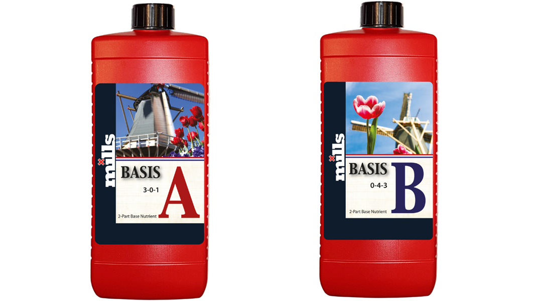 Mills A+B Basis Nutrients - Grow, Bloom