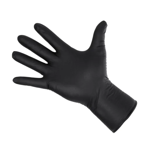 Black Nitrile Gloves