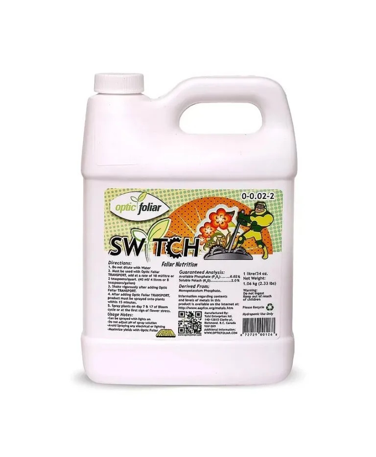 Switch Foliar Fertilizer, Bloom Stimulator, Stress
