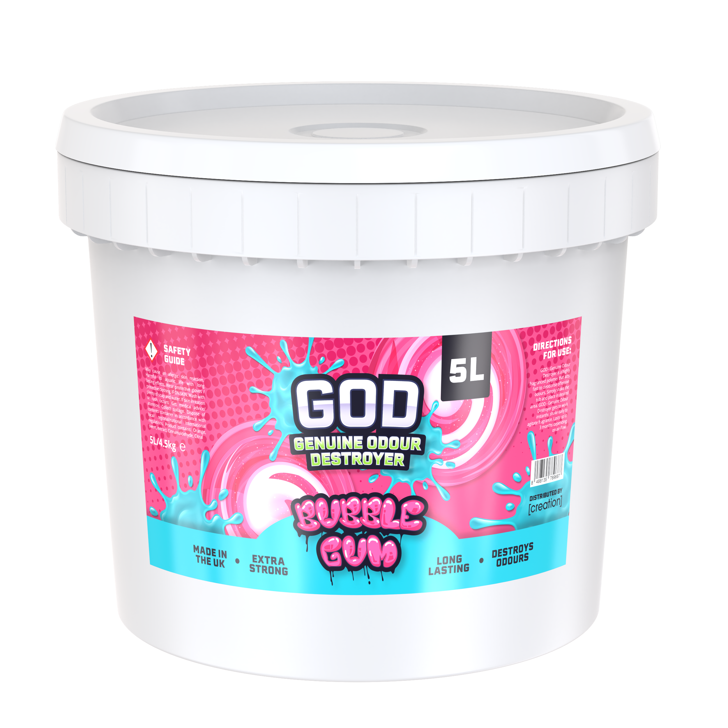 GOD Genuine Odour Destroyer Bubble Gum