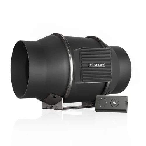 AC Infinity Cloudline S6, Quiet Inline Duct Fan System with Speed Controller, 6 Inch