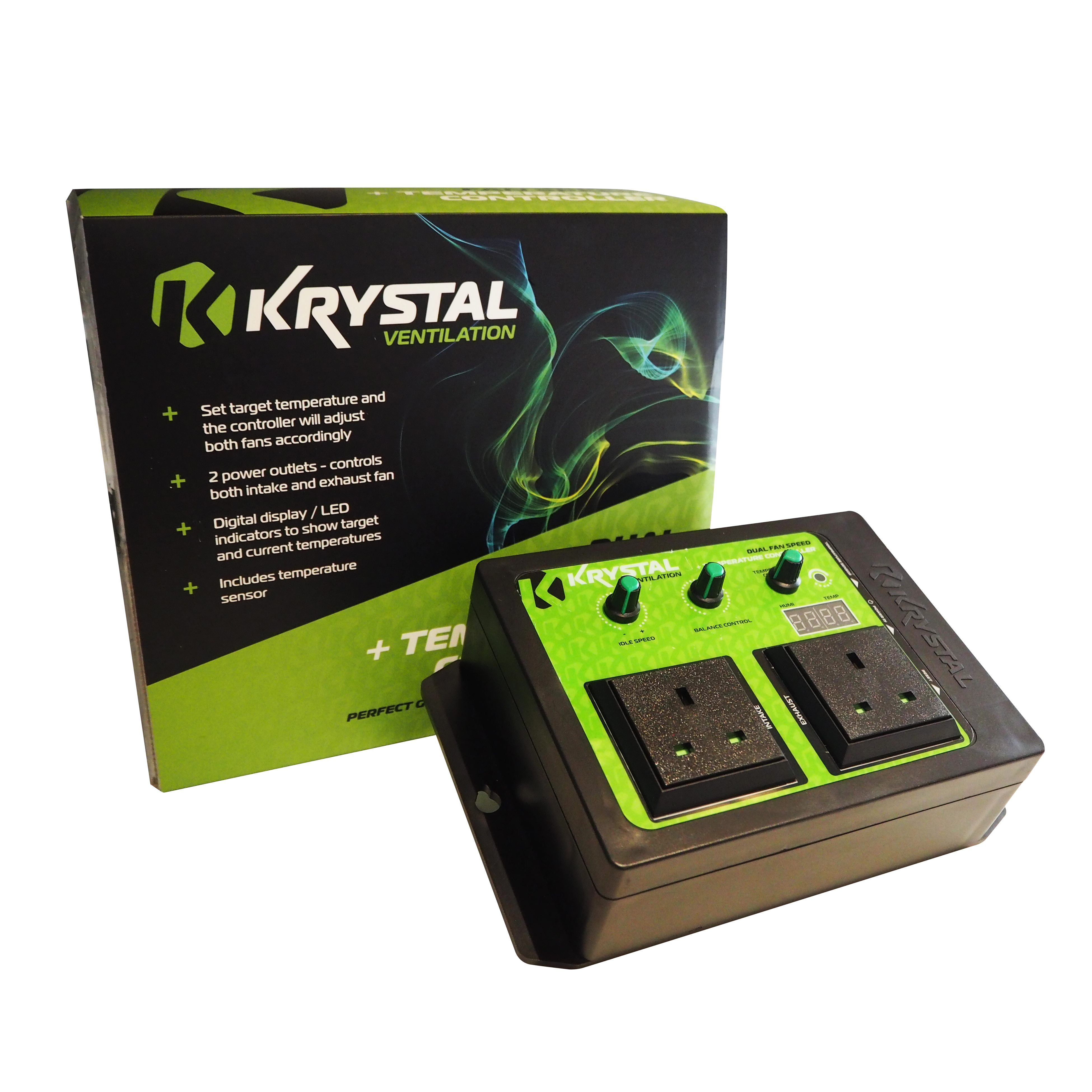 Krystal Dual Fan Speed Controller