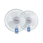 EasyBreeze 16 Inch Wall Fan (Twin Pack)