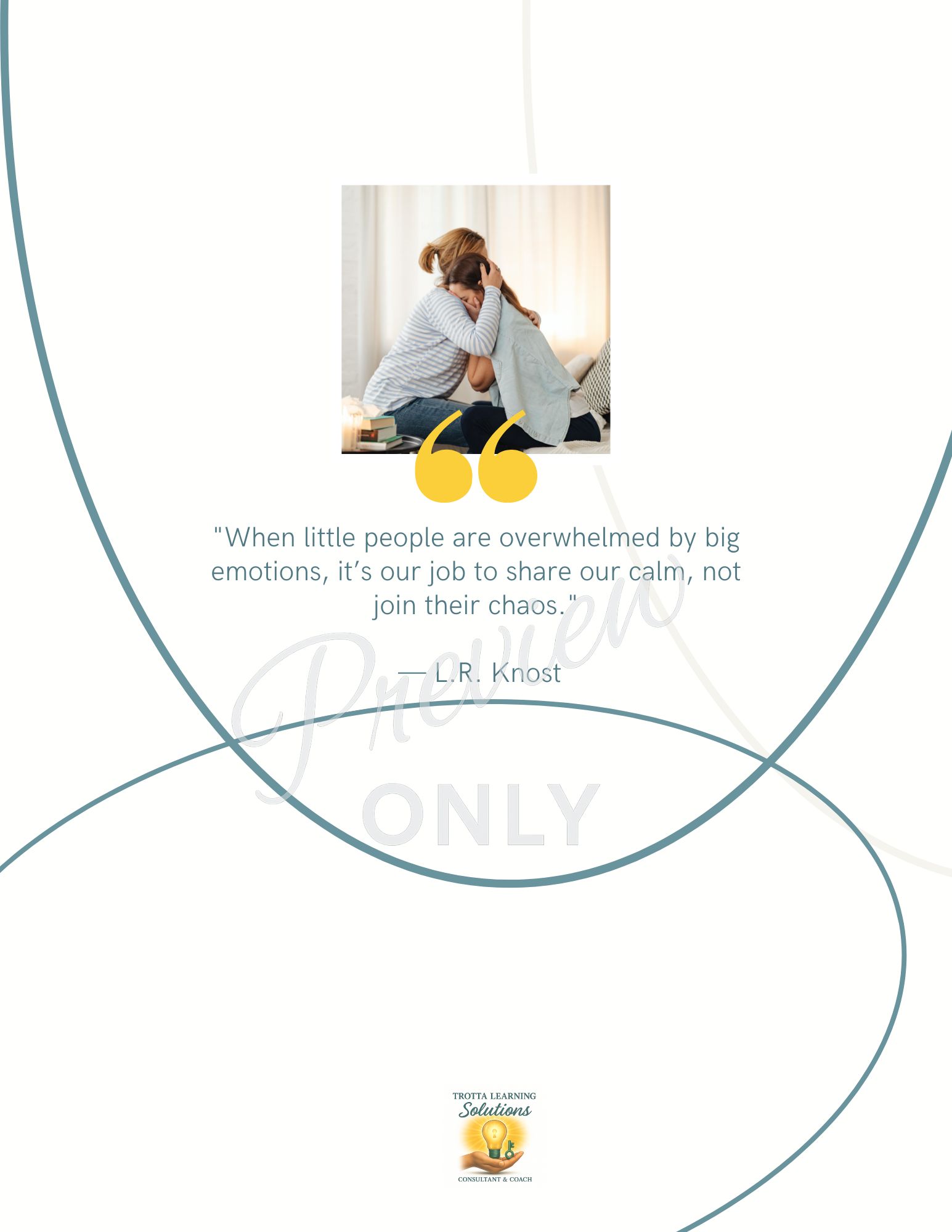 Emotional Regulation & Managing Meltdowns (Parent Workbook 3)