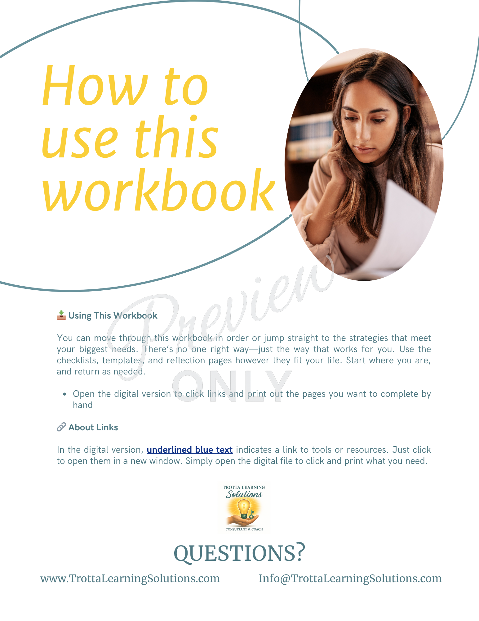 School Success Strategies (Parent Workbook 5)