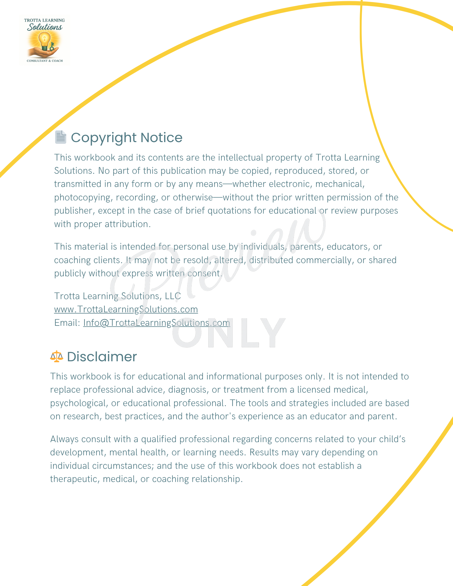 Parent-Child Communication & Connected Conversations (Parent Workbook 4)