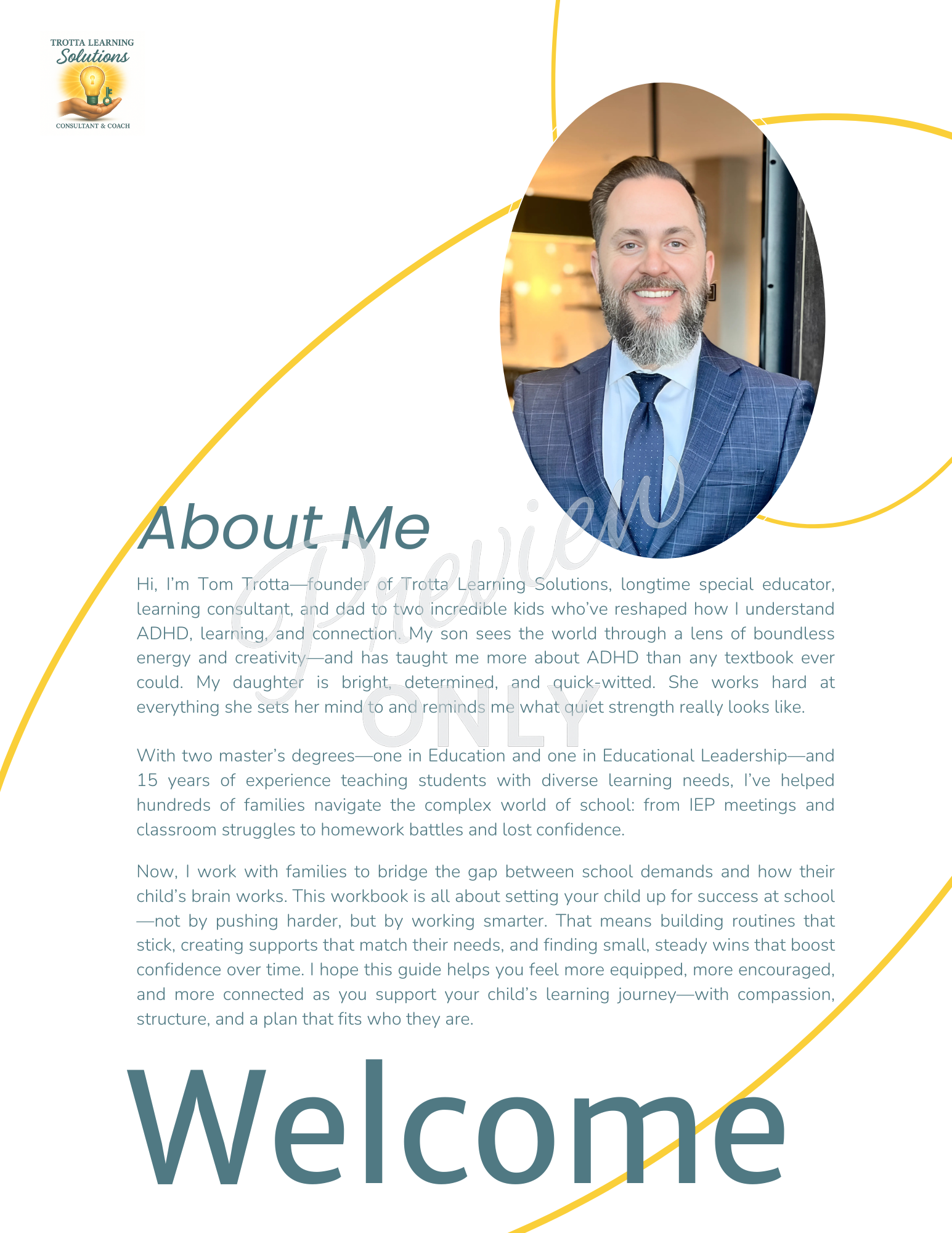 School Success Strategies (Parent Workbook 5)