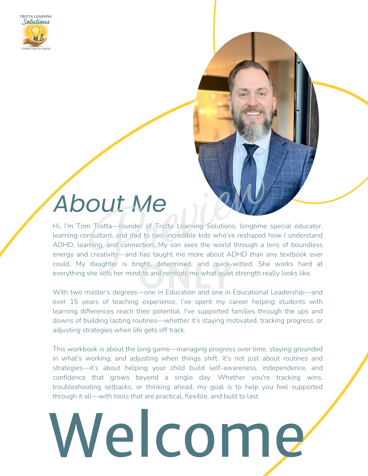 Managing Progress & Long-Term Success (Parent Workbook 6)