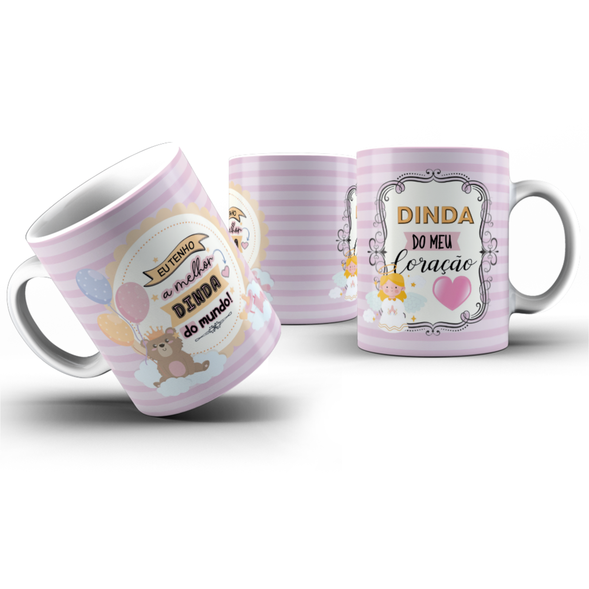 Caneca Dinda do Meu Coração