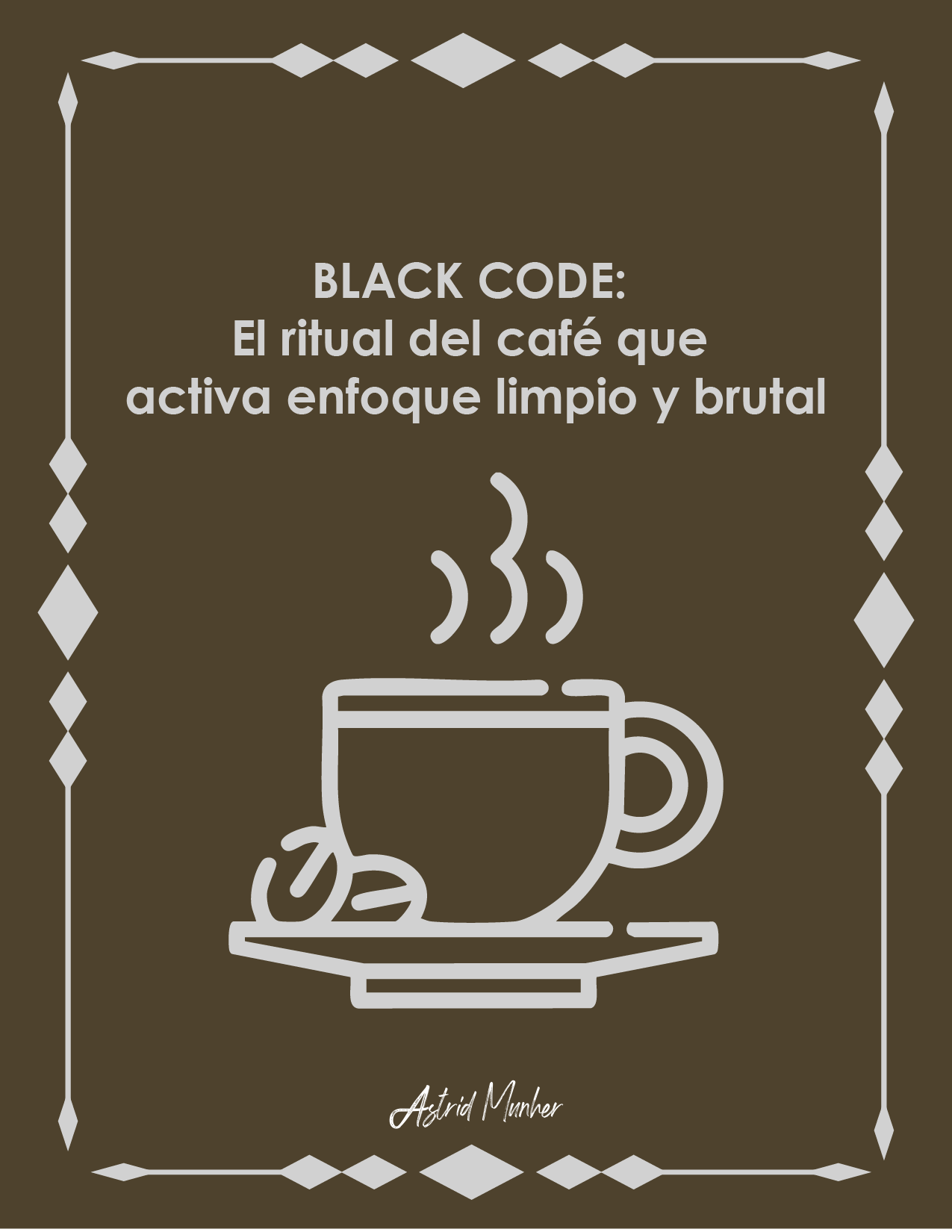 El ritual del café que activa enfoque limpio y brutal
