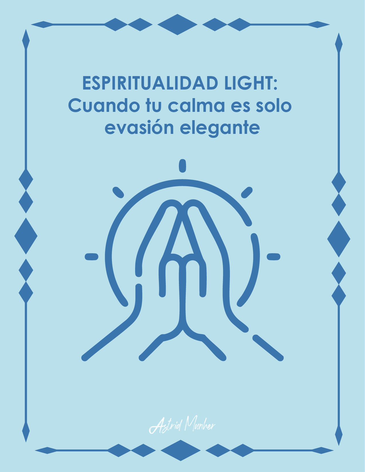 Tu calma no te construye si solo sirve para no mover nada