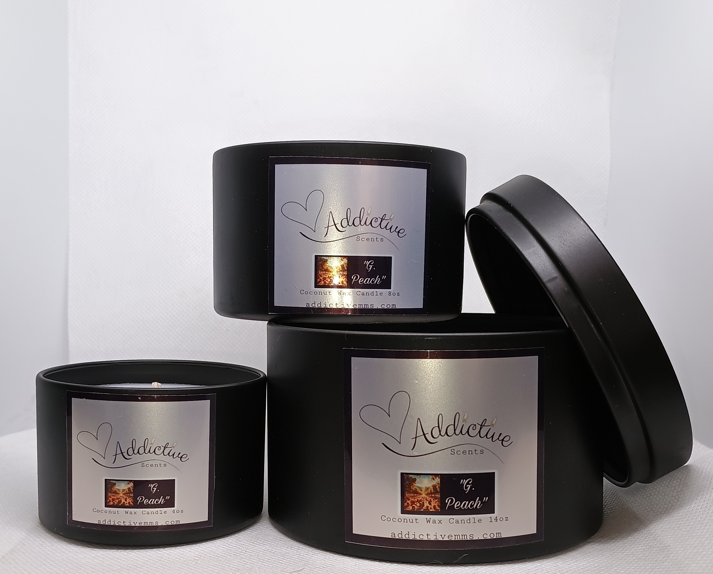 Addictive Scents Tin Candles
