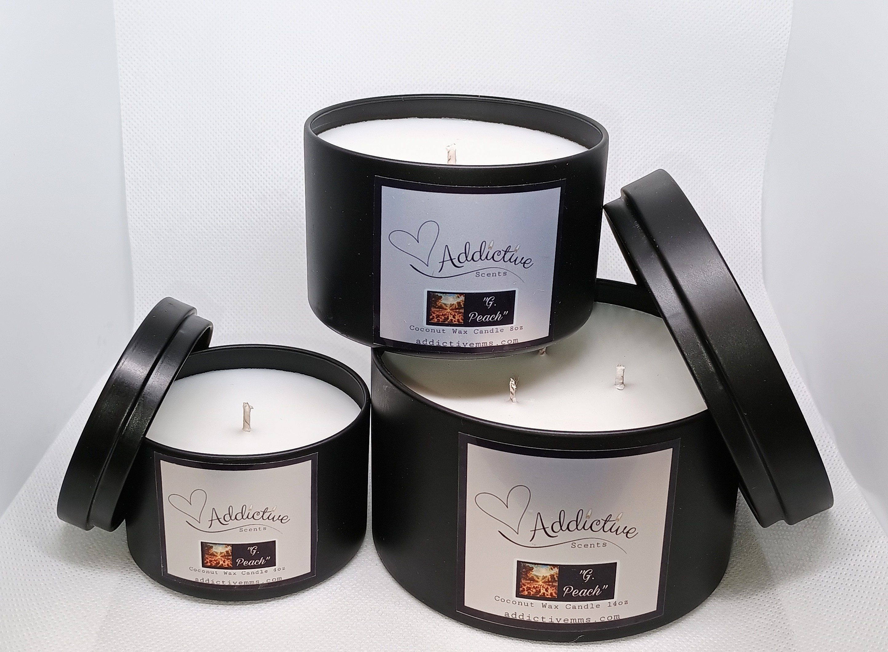 Addictive Scents Tin Candles