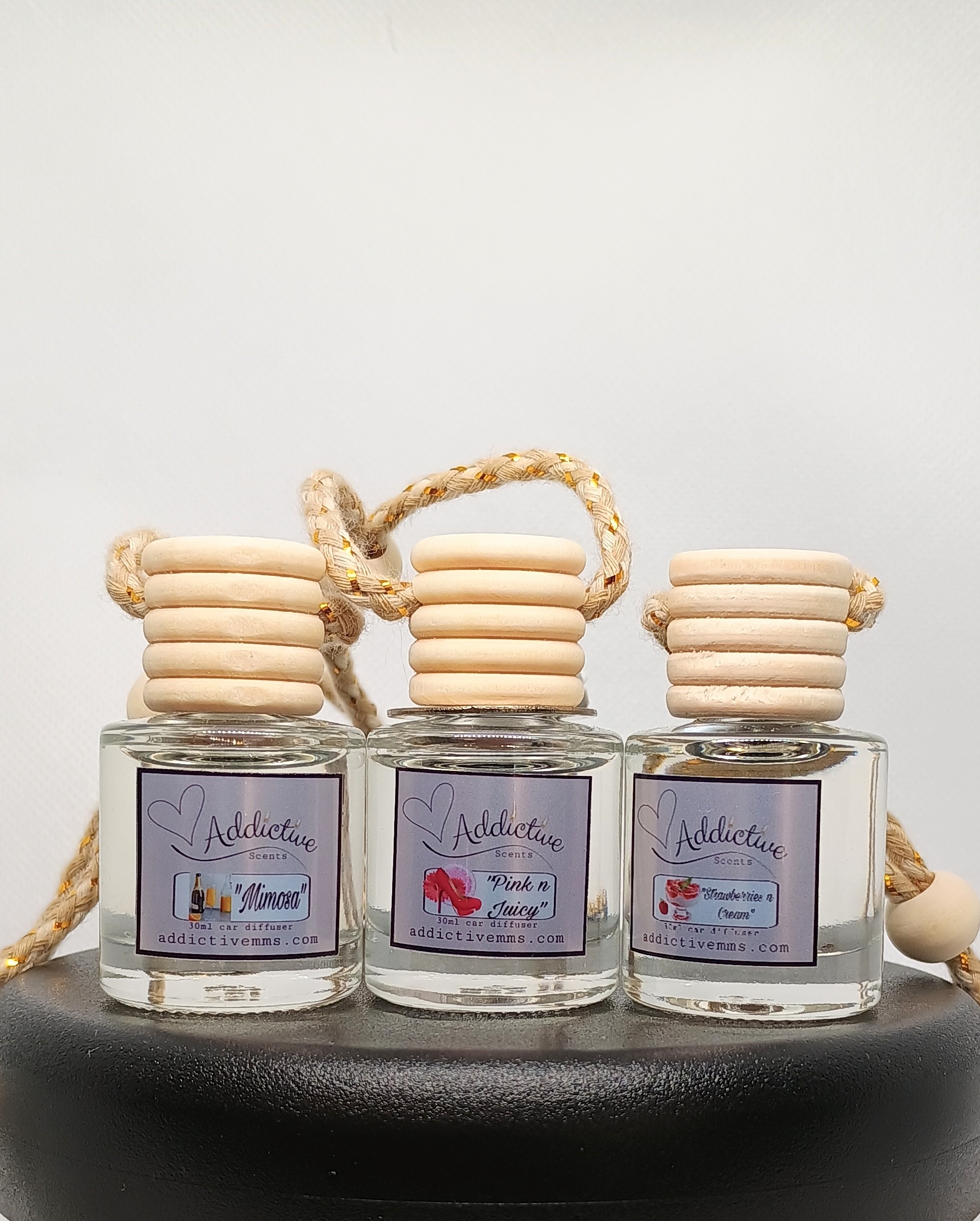 Addictive Scents Car Freshener Diffusers / vent clip attachments 