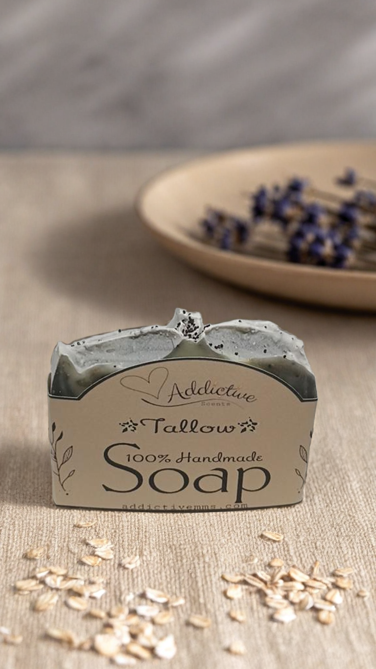  Tallow Soaps 100% Natural 100%Handmade