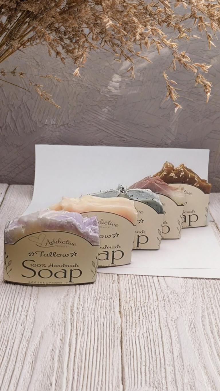 Tallow Soaps 100% Natural 100%Handmade