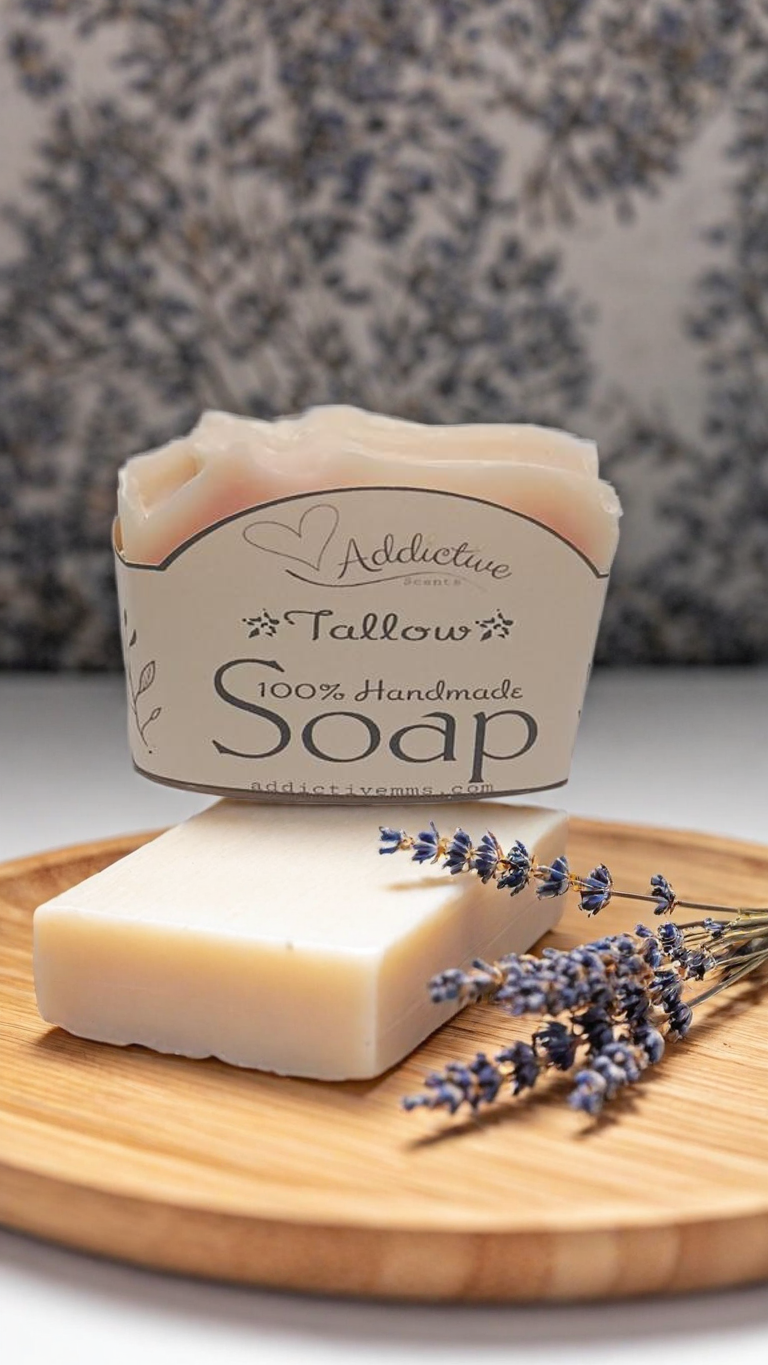  Tallow Soaps 100% Natural 100%Handmade