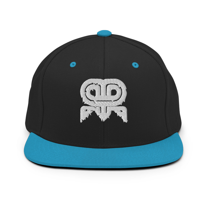 RR Logo Ramfam Embroidered Snapback Cap