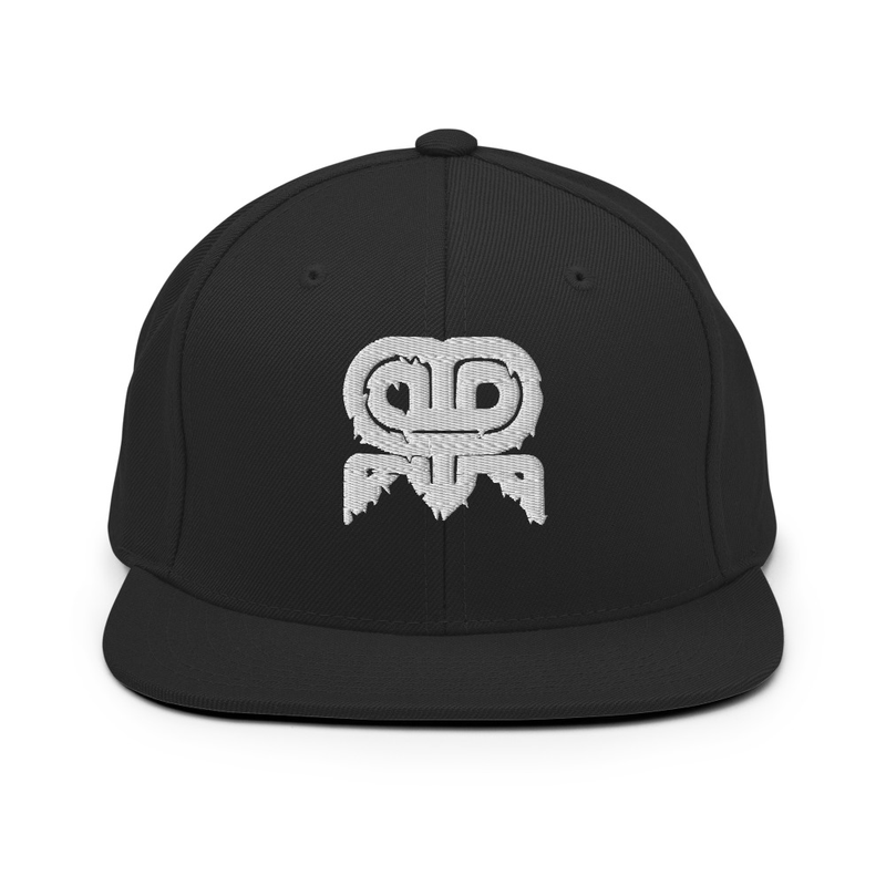 RR Logo Ramfam Embroidered Snapback Cap