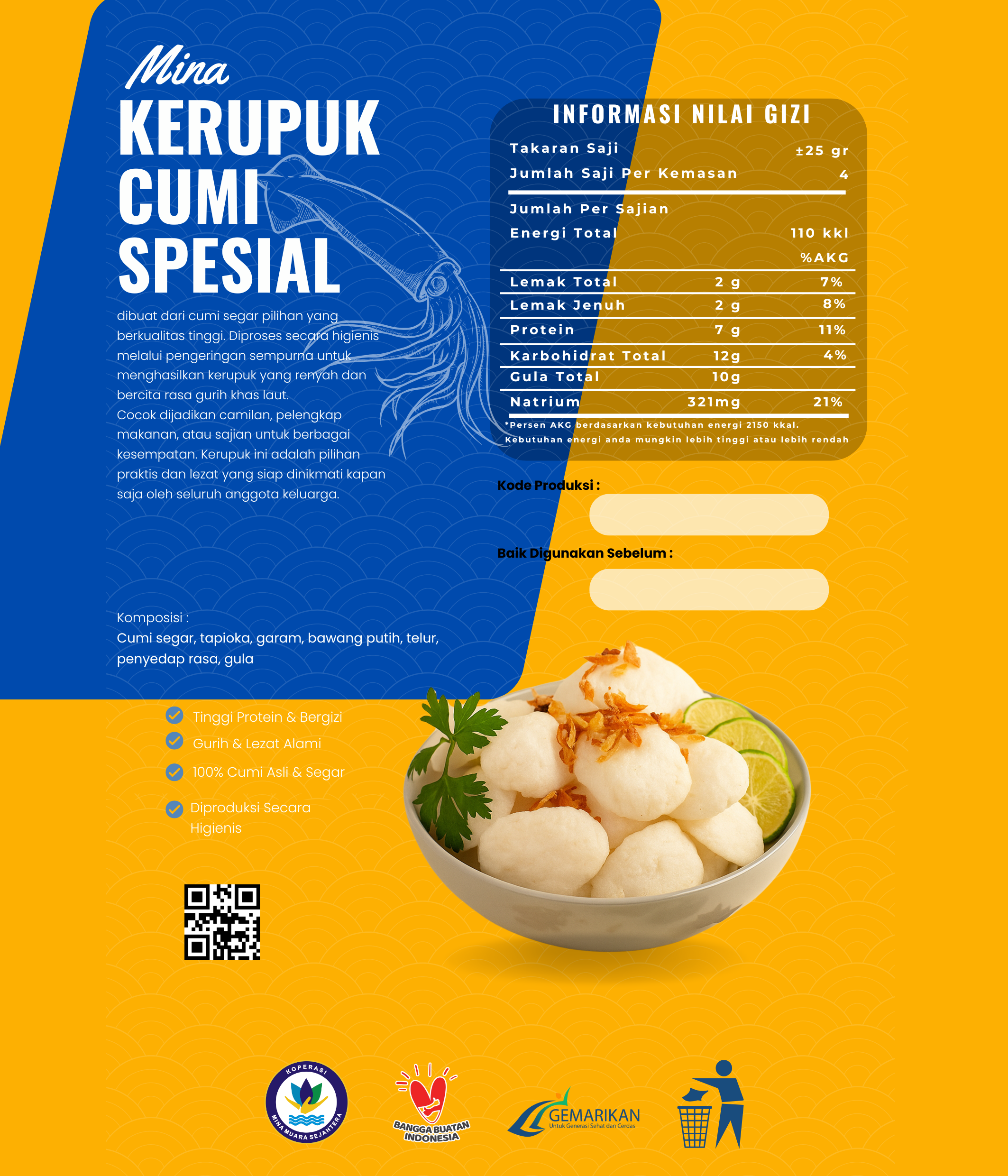 Special Squid Crackers
