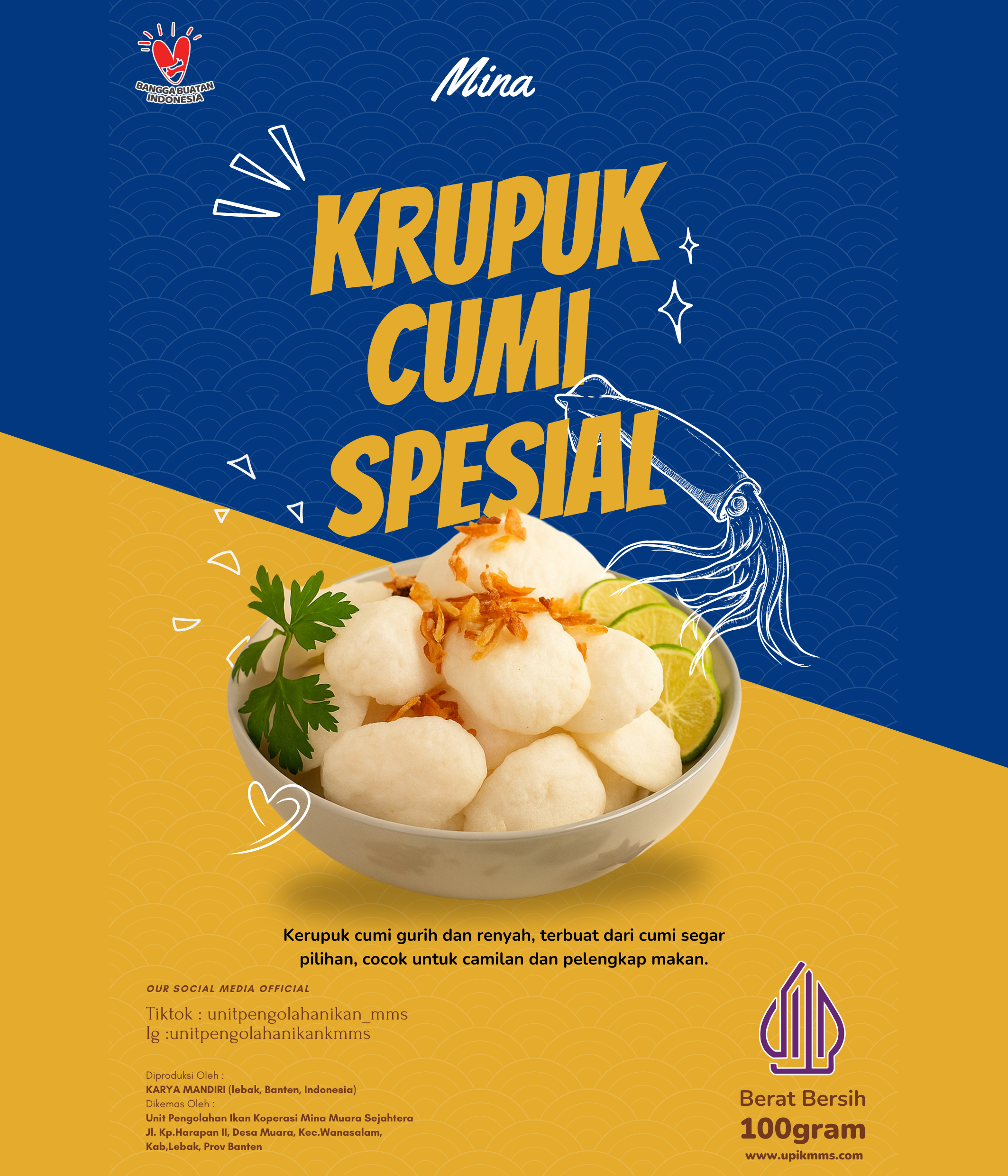 Special Squid Crackers