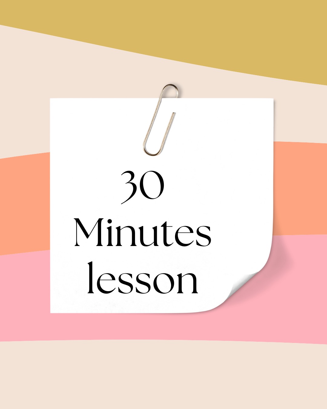 30 minutes English Online Classes