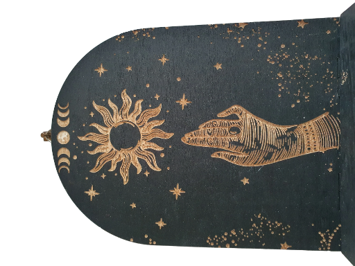 Etagère spirituelle murale