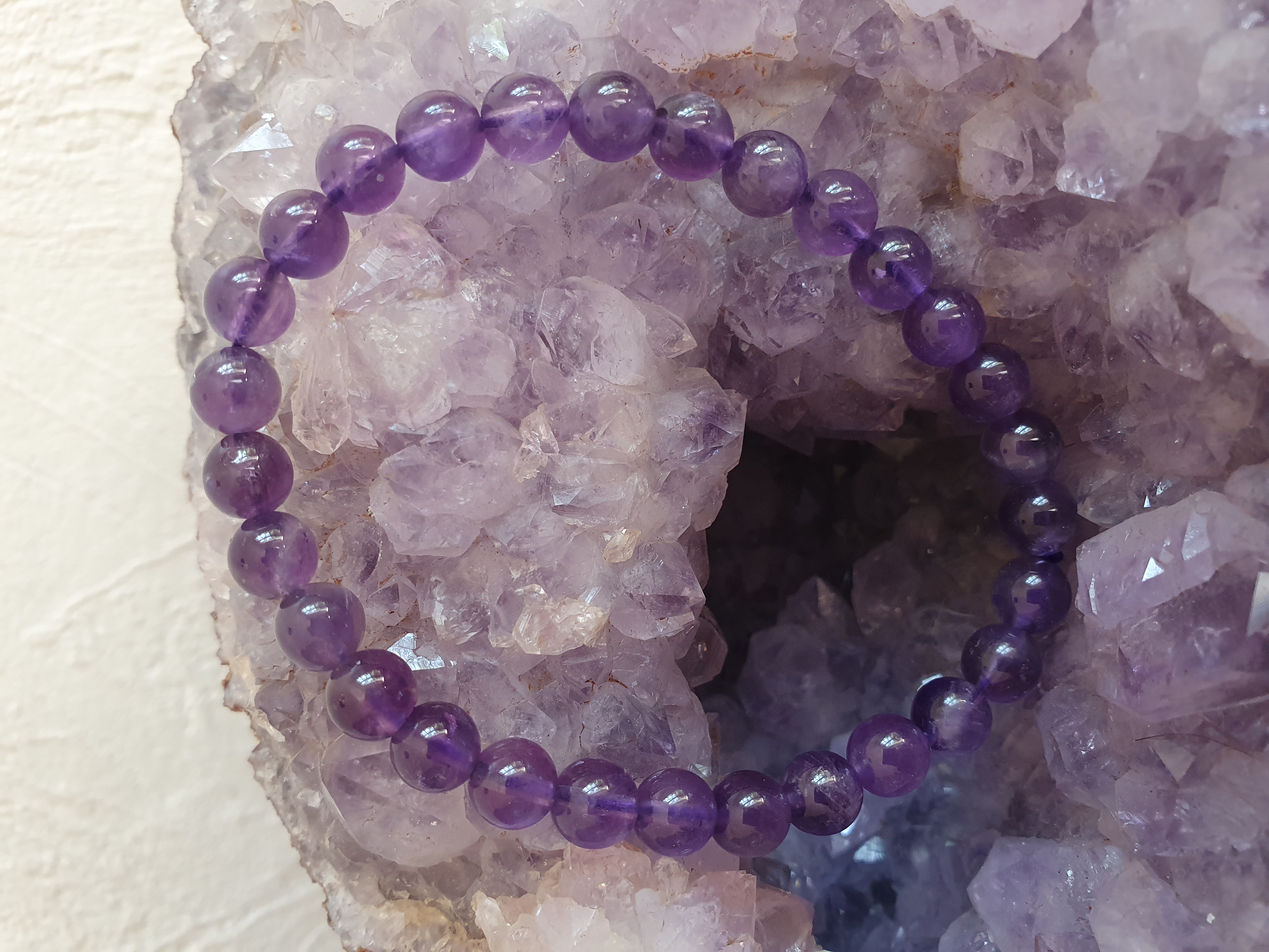 Bracelet Améthyste - 16CM