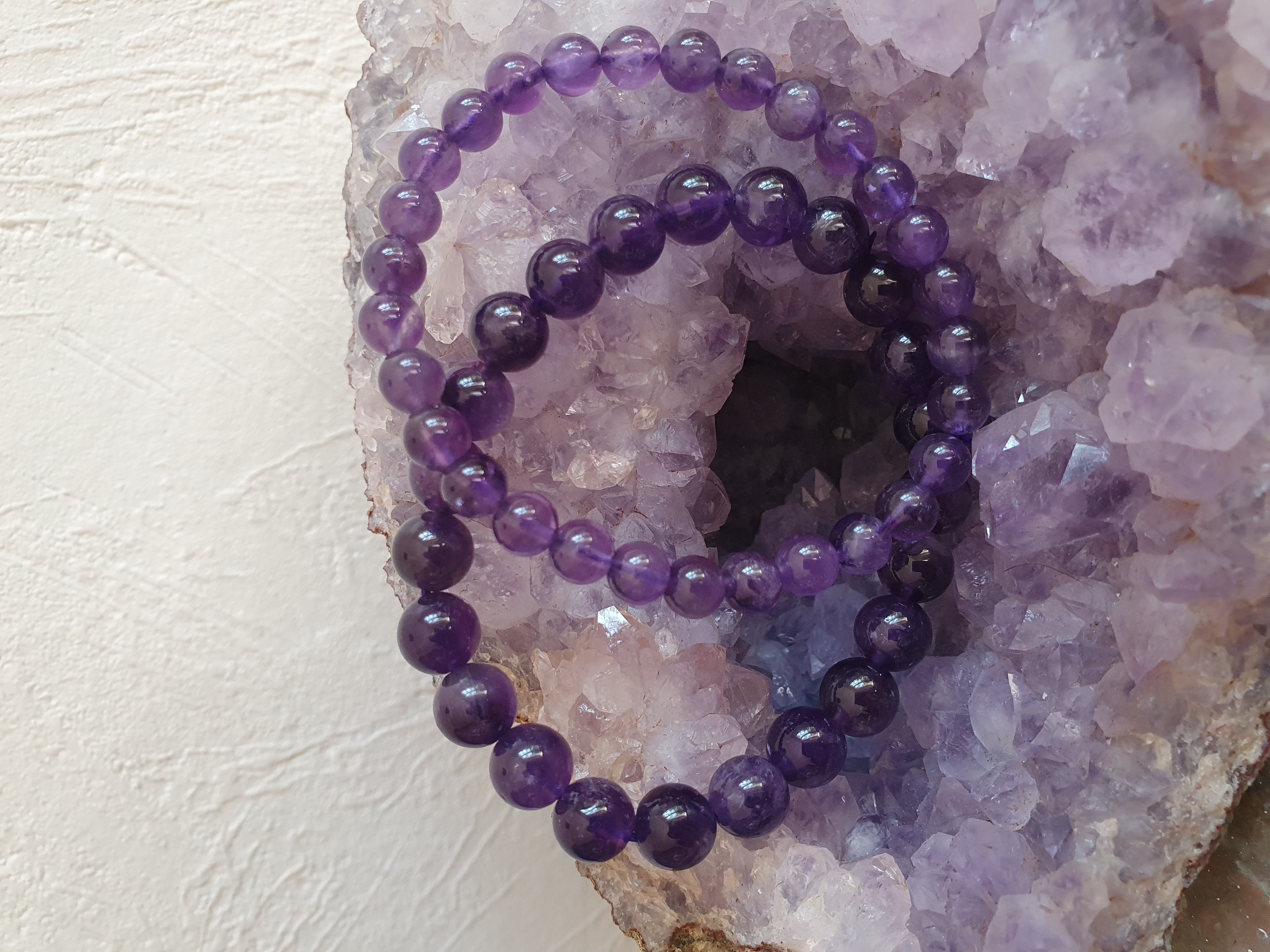 Bracelet Améthyste - 16CM