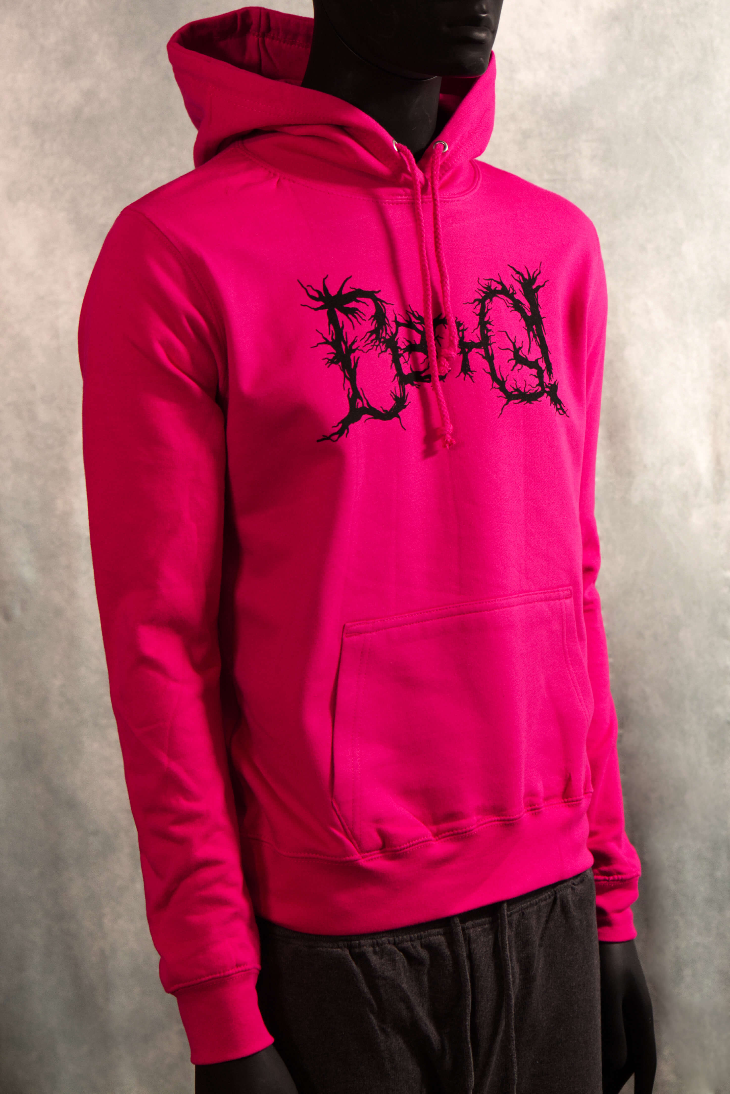 Girly Hoodie Pink - Logo