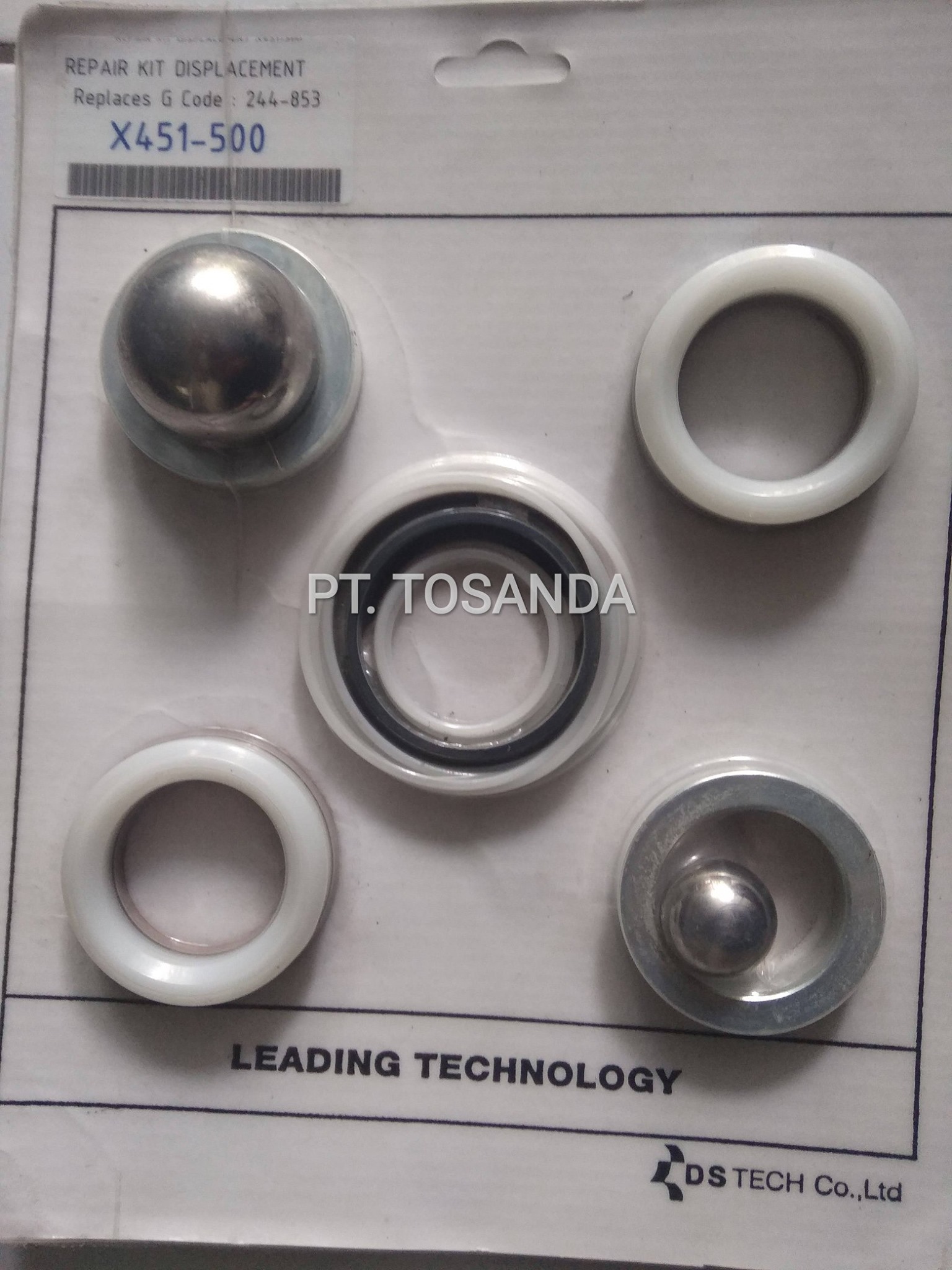 DST REPAIR KIT DISPLACEMENT PUMP X451-500