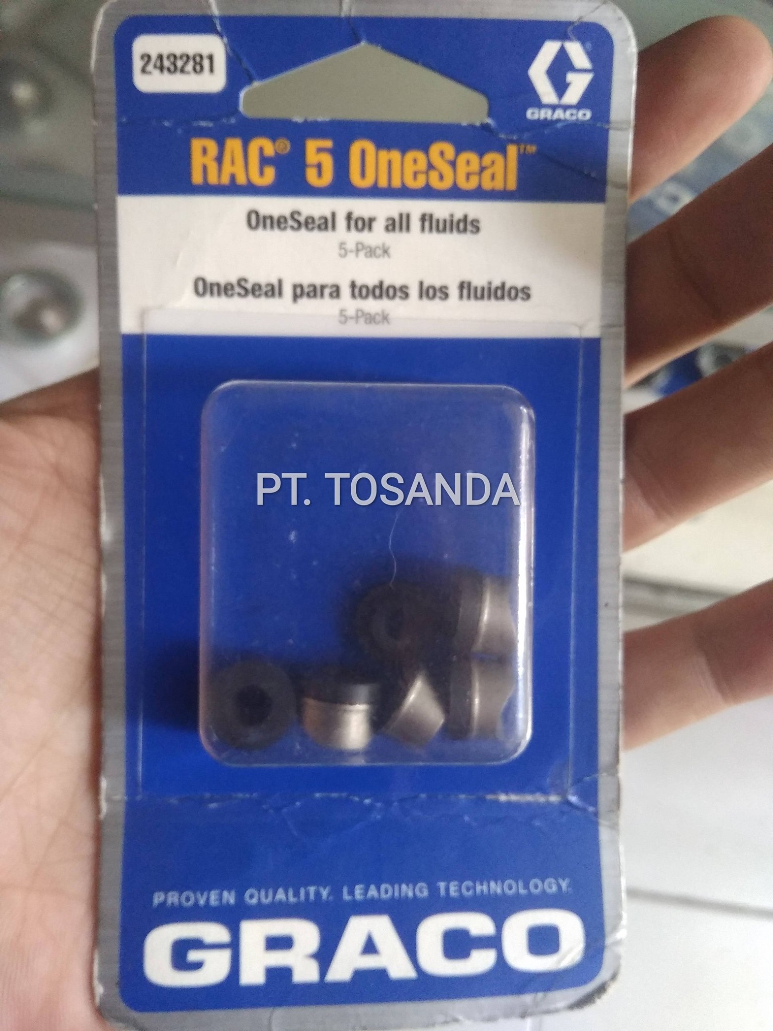 GRACO RAC V ONE SEAL