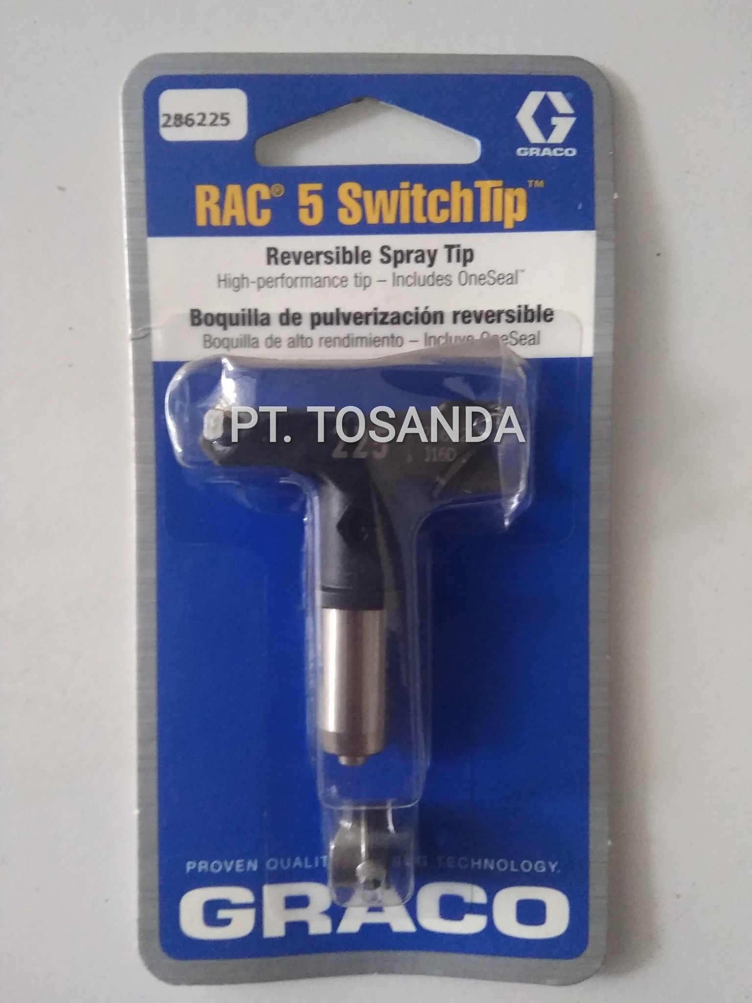 GRACO RAC V 225 TIP NOZZLE