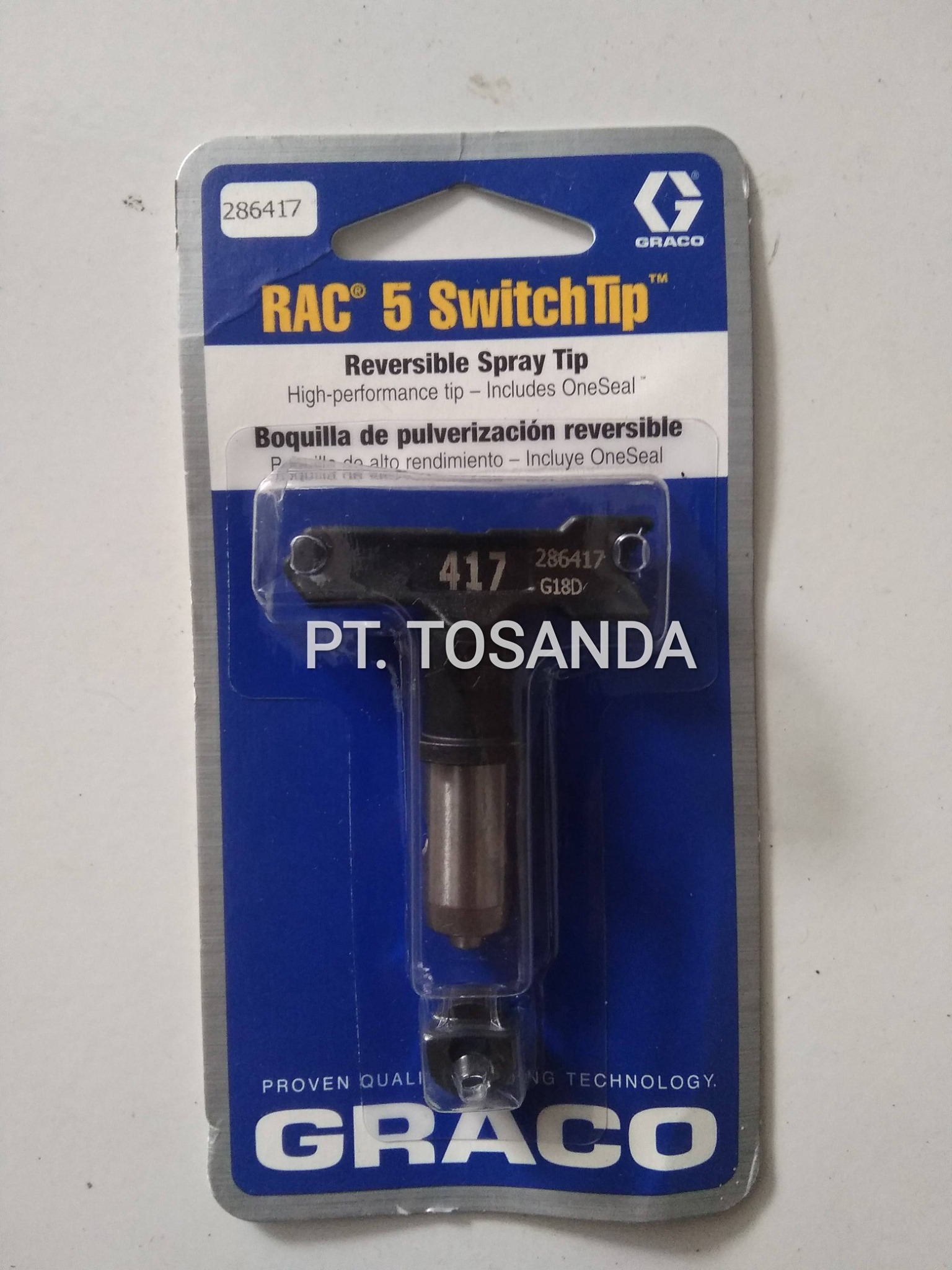 GRACO RAC V 417 TIP NOZZLE