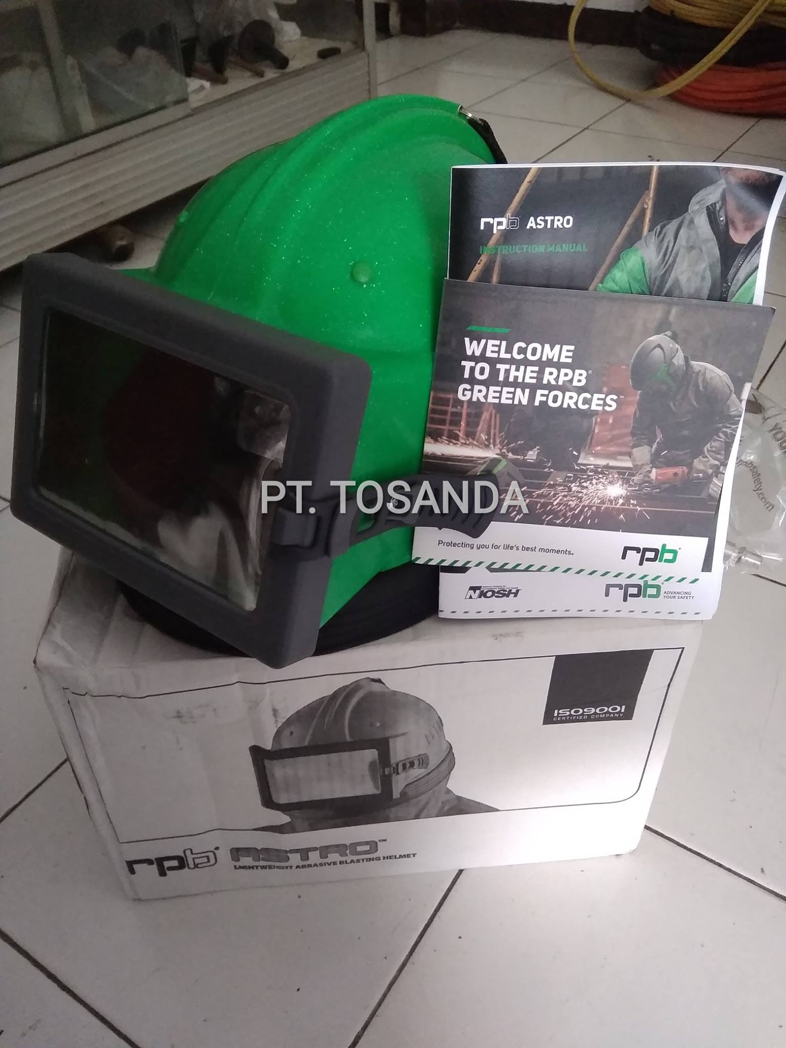 RPB ASTRO BLASTING HELMET