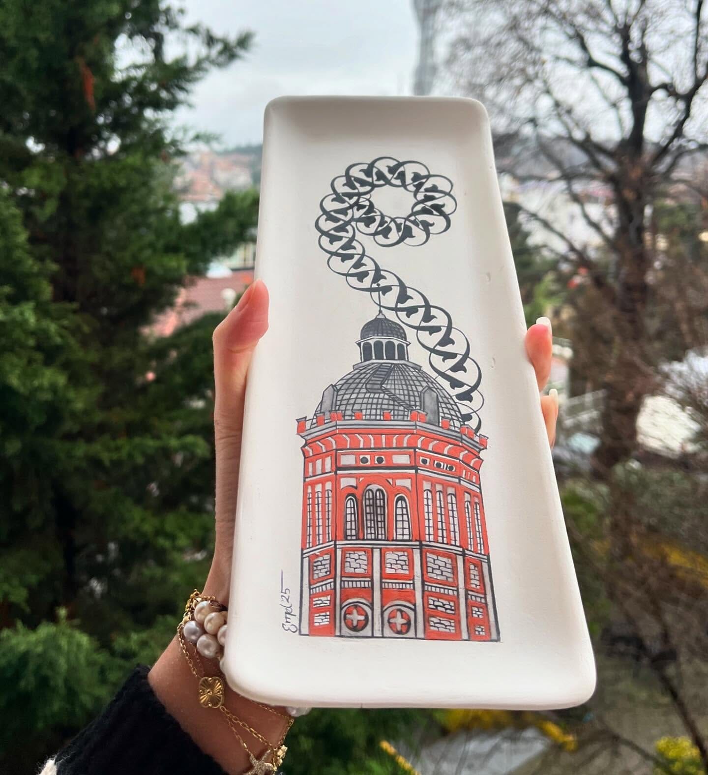 Fener Rum Lisesi tabağı