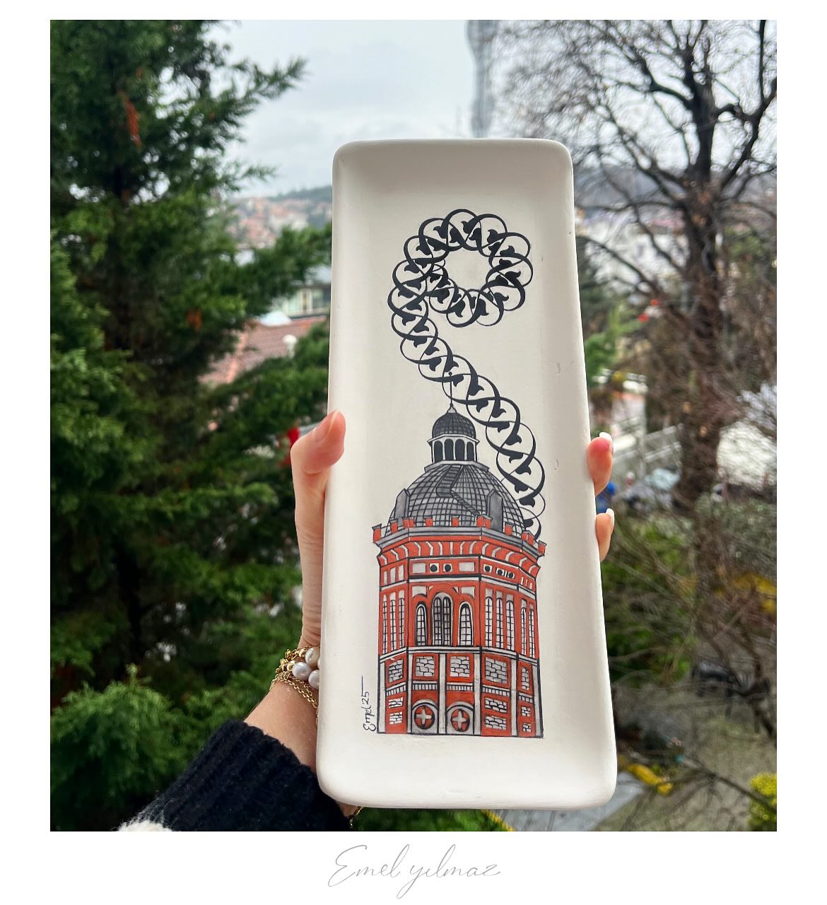 Fener Rum Lisesi tabağı