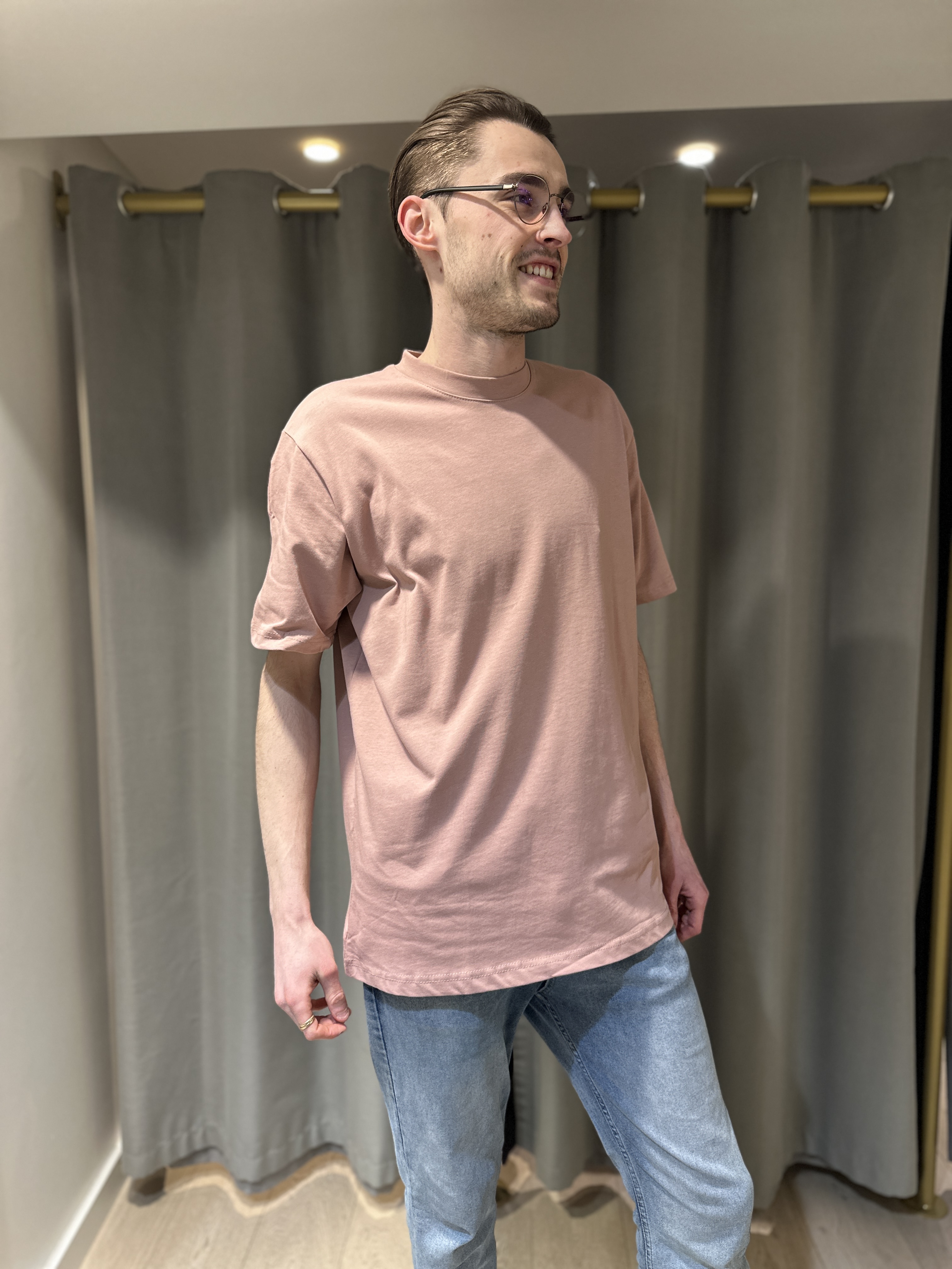 T-Shirt MILO Vieux Rose