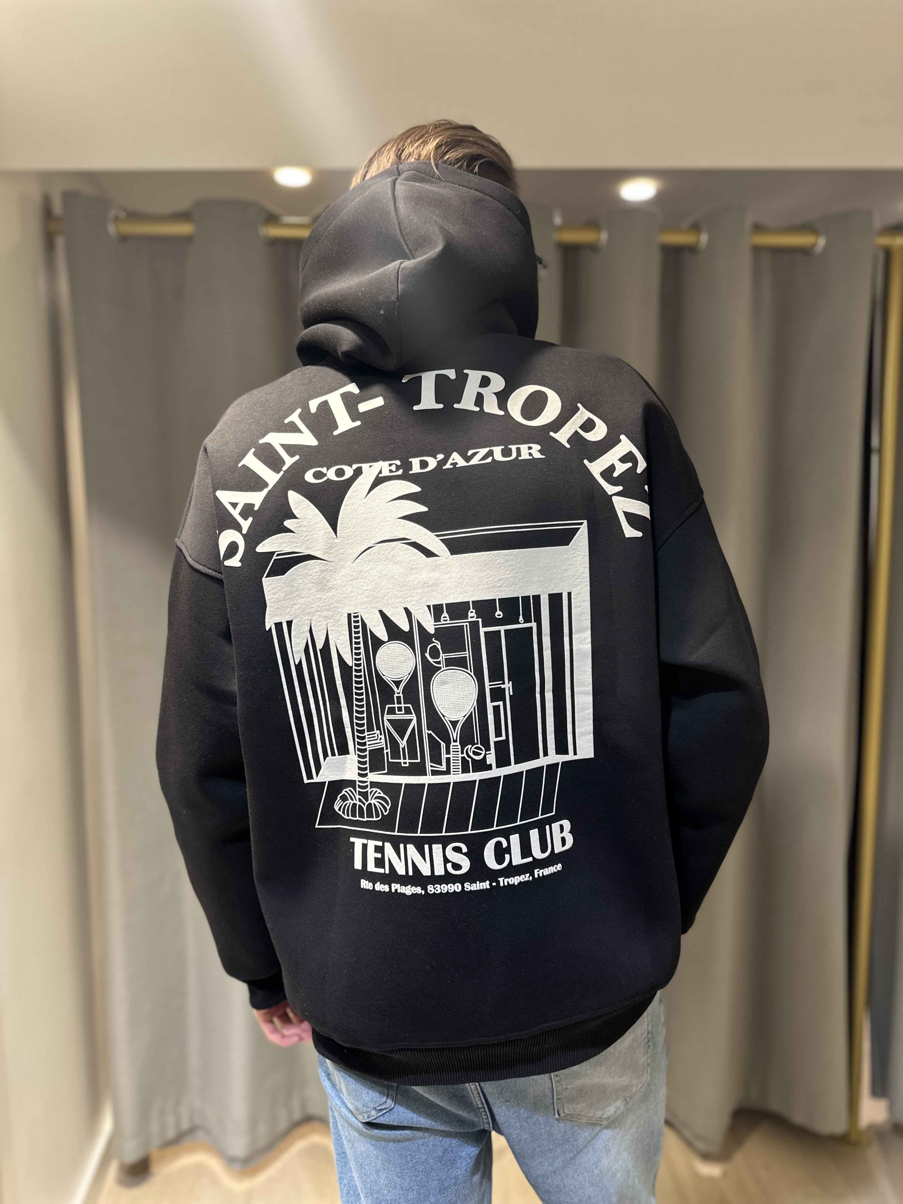 Hoodie Saint-Tropez Noir
